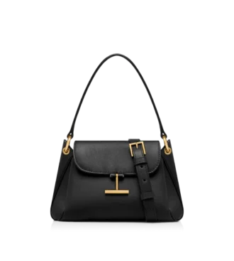 Petit sac à bandoulière Tara en cuir grainé naturel
