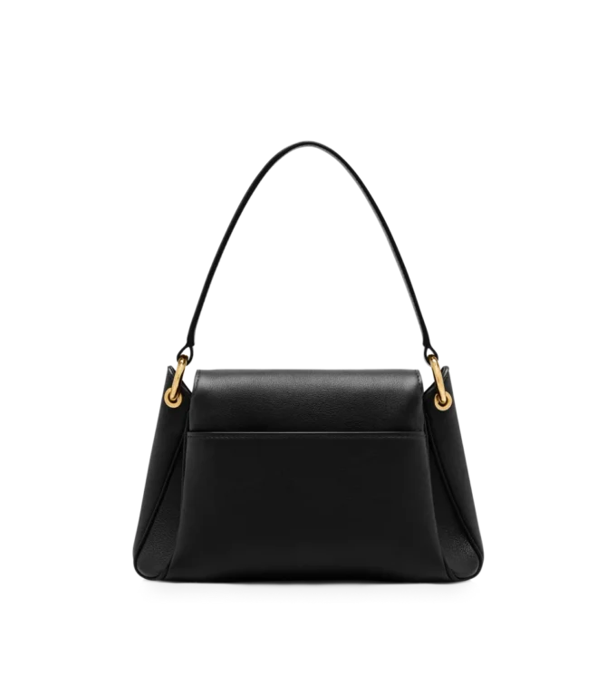 Petit sac à bandoulière Tara en cuir grainé naturel Petit sac à bandoulière Tara en cuir grainé naturel