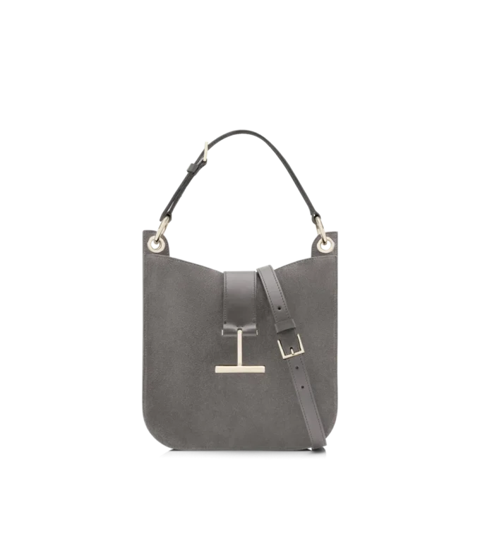 Petit sac à bandoulière Tara en cuir suédé Petit sac à bandoulière Tara en cuir suédé