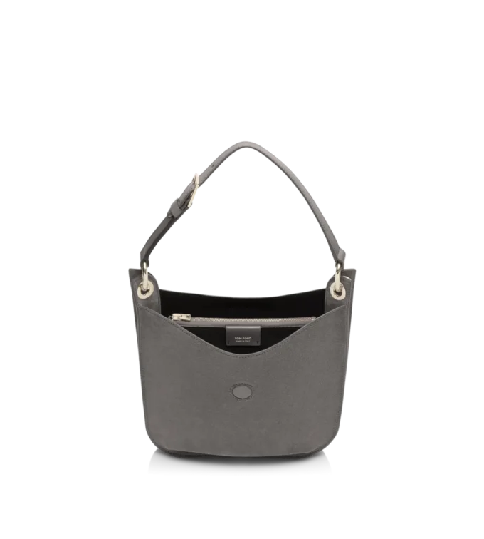 Petit sac à bandoulière Tara en cuir suédé Petit sac à bandoulière Tara en cuir suédé