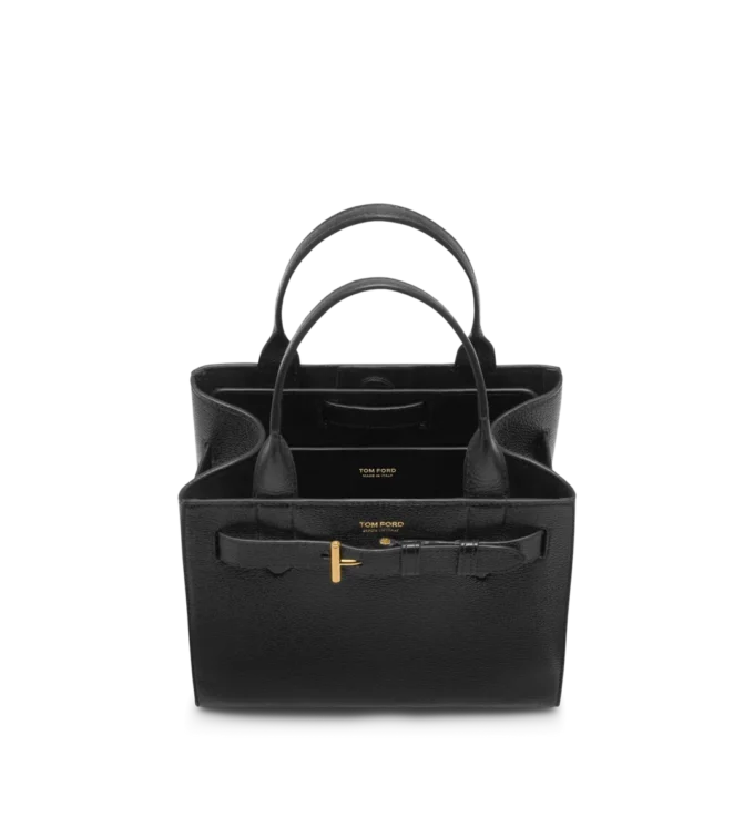 Petit sac fourre-tout Audrey en cuir grainé Petit sac fourre-tout Audrey en cuir grainé