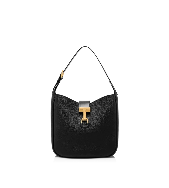 Petit sac hobo Monarch en cuir grainé