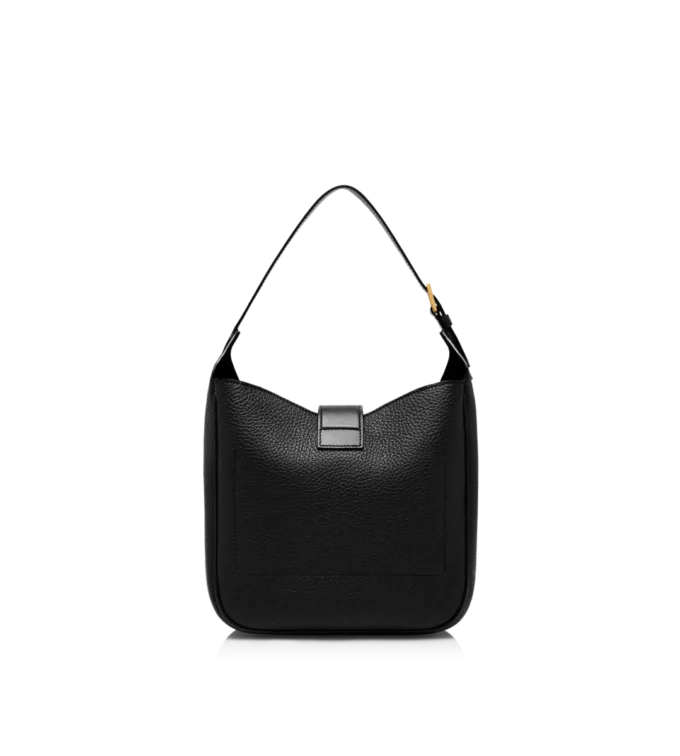 Petit sac hobo Monarch en cuir grainé