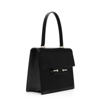 Petit sac à main Aube en cuir grainé souple