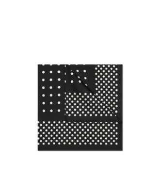 Pochette à carreaux à pois