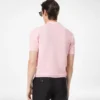 Polo en coton et soie piqué Polo en coton et soie piqué