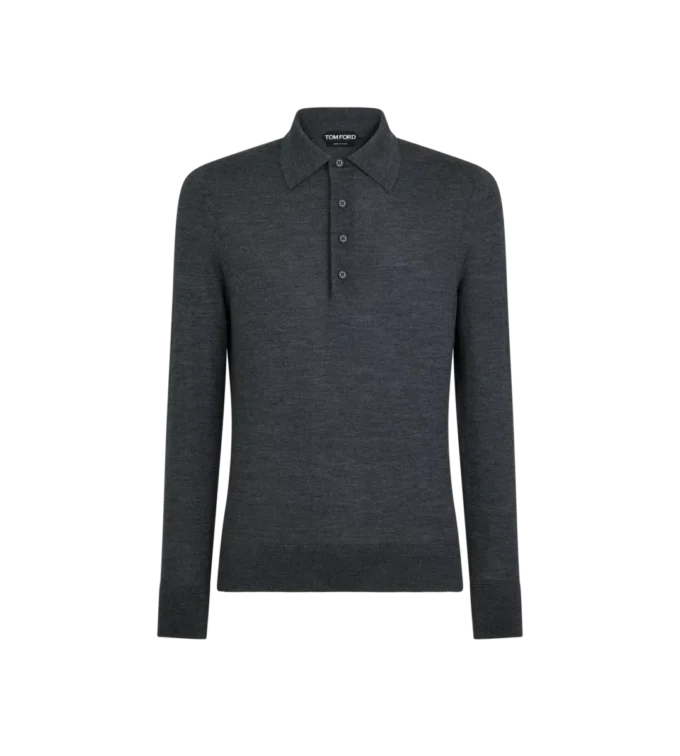 Polo en pure laine fine