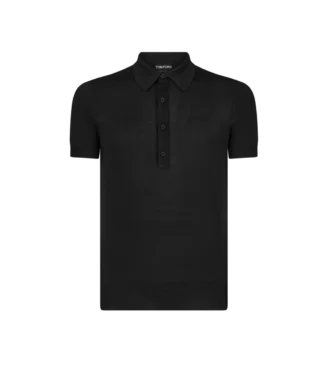 Polo en viscose de soie