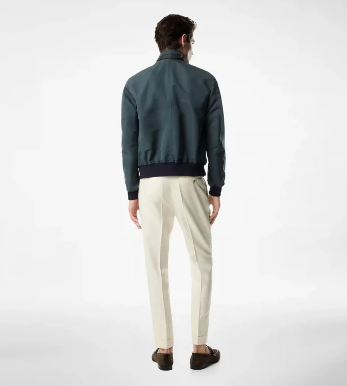 Popeline fine Harrington