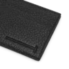Porte-cartes allongé en cuir de cerf imprimé avec poche centrale Porte-cartes allongé en cuir de cerf imprimé avec poche centrale