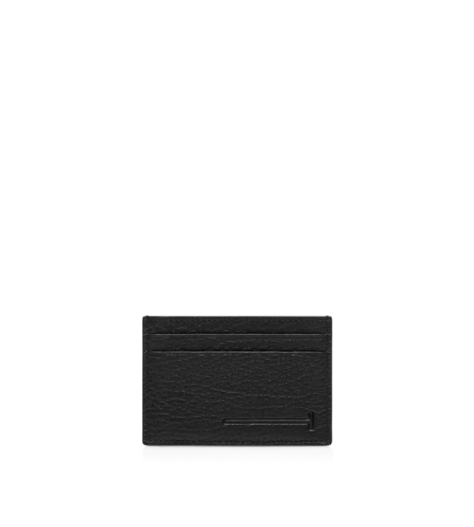 Porte-cartes classique allongé en cuir de cerf imprimé Porte-cartes classique allongé en cuir de cerf imprimé