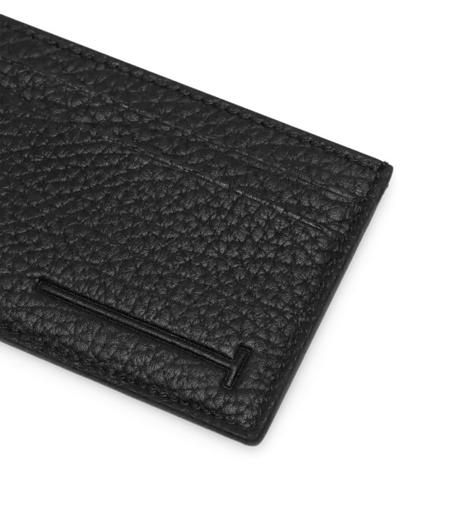 Porte-cartes classique allongé en cuir de cerf imprimé Porte-cartes classique allongé en cuir de cerf imprimé