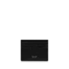 Porte-cartes classique en cuir grainé