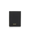 Porte-cartes pliable en cuir grainé Porte-cartes pliable en cuir grainé