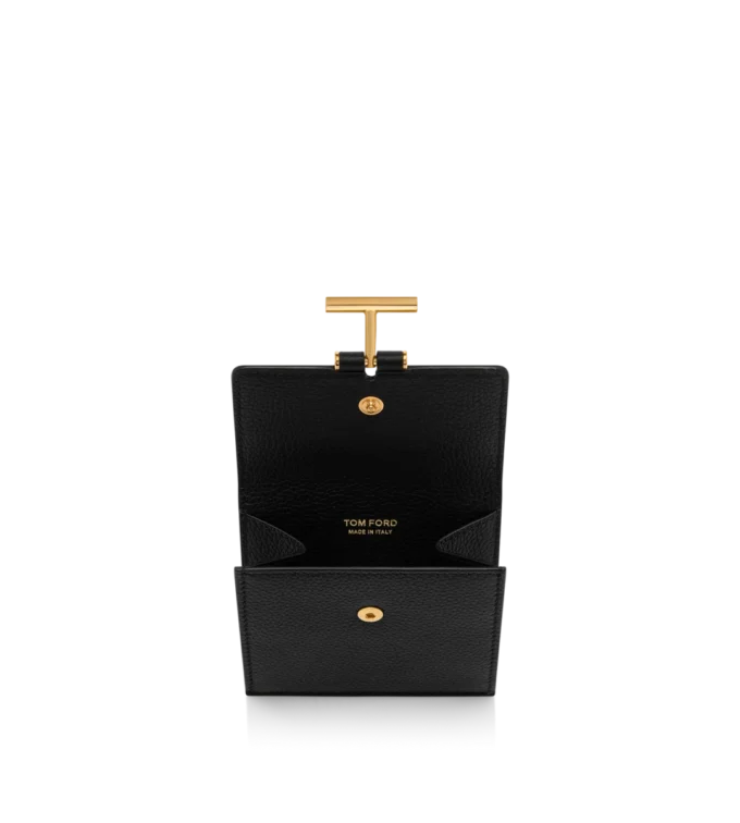 Porte-cartes Tara en cuir grainé