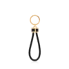 Porte-clés en cuir grainé T Loop