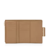 Portefeuille compact Aube en cuir grainé souple Portefeuille compact Aube en cuir grainé souple