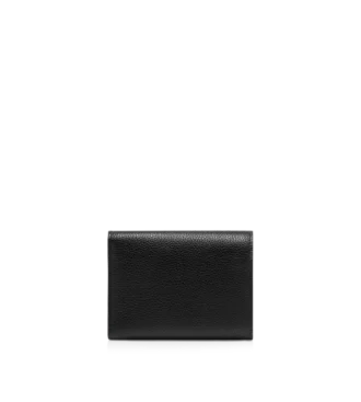 Portefeuille compact Tara en cuir grainé