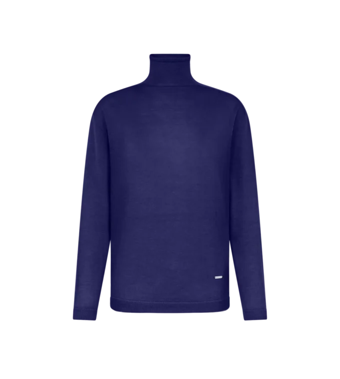 Pull à col roulé et manches longues avec plaque métallique Tom Ford