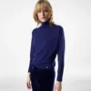Pull à col roulé et manches longues avec plaque métallique Tom Ford