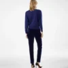 Pantalon cigarette slim ajusté Pantalon cigarette slim ajusté