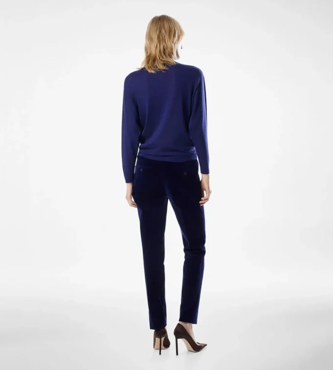 Pantalon cigarette slim ajusté Pantalon cigarette slim ajusté