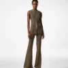 Pantalon évasé