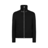 Pull zippé en laine mérinos