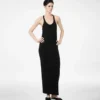 Robe débardeur avec logo TF brodé ton sur ton Robe débardeur avec logo TF brodé ton sur ton