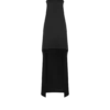 Robe de cocktail asymétrique sans bretelles Robe de cocktail asymétrique sans bretelles