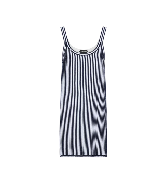 Robe de cocktail à bretelles en soie brodée de paillettes Robe de cocktail à bretelles en soie brodée de paillettes