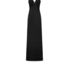 Robe de soirée drapée sans bretelles Robe de soirée drapée sans bretelles