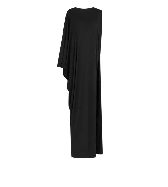Robe de soirée en jersey crêpe