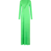 Robe de soirée à manches longues et découpe sur le devant Robe de soirée à manches longues et découpe sur le devant