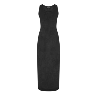 Robe gilet longueur cheville avec plaque métallique Tom Ford