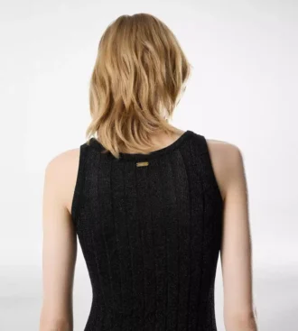 Robe gilet longueur cheville avec plaque métallique Tom Ford