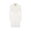 Robe polo courte avec plastron