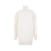 Robe-pull oversize sculpturale à col roulé en mélange mérinos Robe-pull oversize sculpturale à col roulé en mélange mérinos