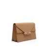 Sac à bandoulière Aube en cuir grainé souple Sac à bandoulière Aube en cuir grainé souple