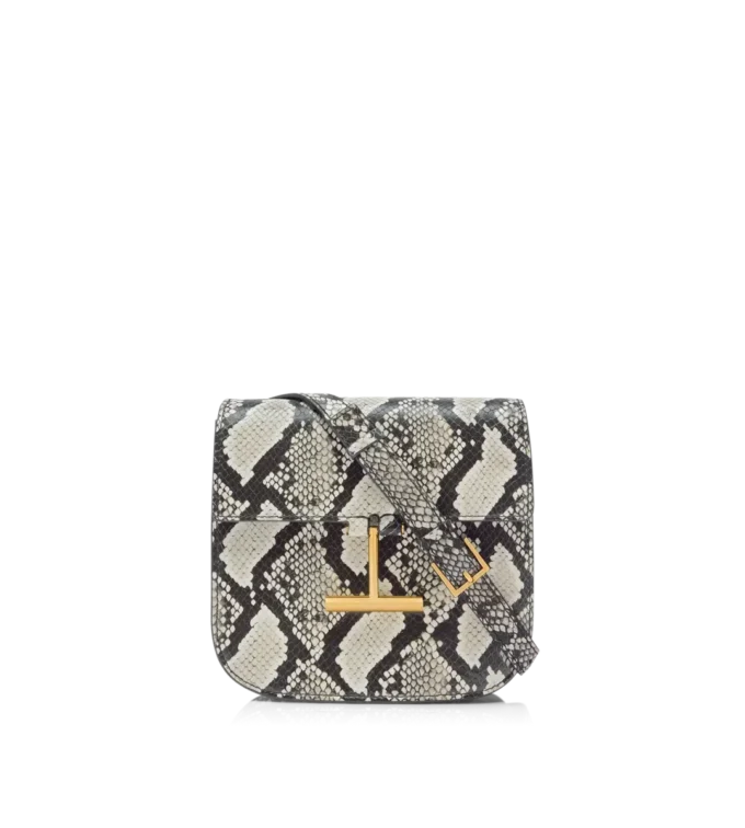 Sac à bandoulière mini Tara imprimé python Sac à bandoulière mini Tara imprimé python