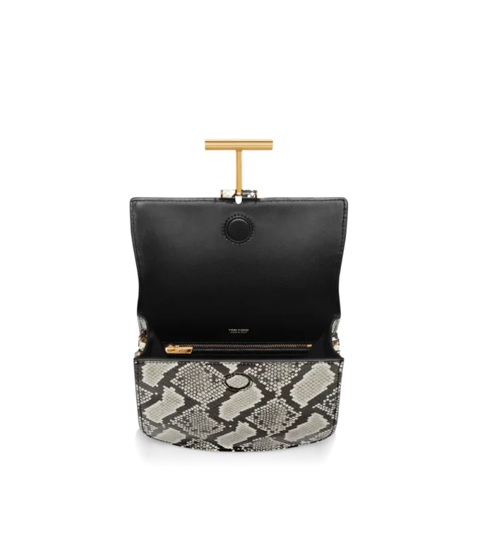 Sac à bandoulière mini Tara imprimé python Sac à bandoulière mini Tara imprimé python