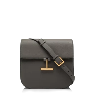 Sac à bandoulière moyen Tara en cuir grainé