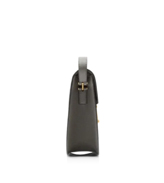 Sac à bandoulière moyen Tara en cuir grainé