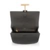 Sac à bandoulière moyen Tara en cuir grainé Sac à bandoulière moyen Tara en cuir grainé