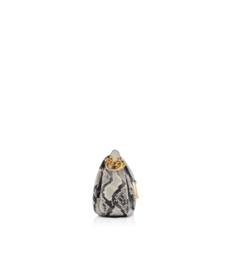 Sac à bandoulière Tara à chaîne en python imprimé