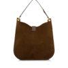 Sac à bandoulière Tara en cuir suédé et cuir lisse Sac à bandoulière Tara en cuir suédé et cuir lisse