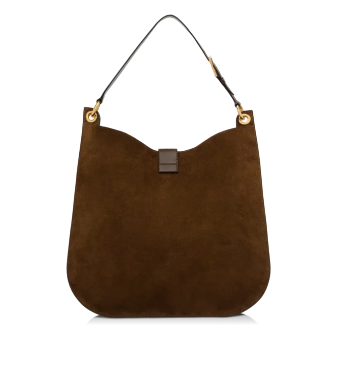Sac à bandoulière Tara en cuir suédé et cuir lisse Sac à bandoulière Tara en cuir suédé et cuir lisse