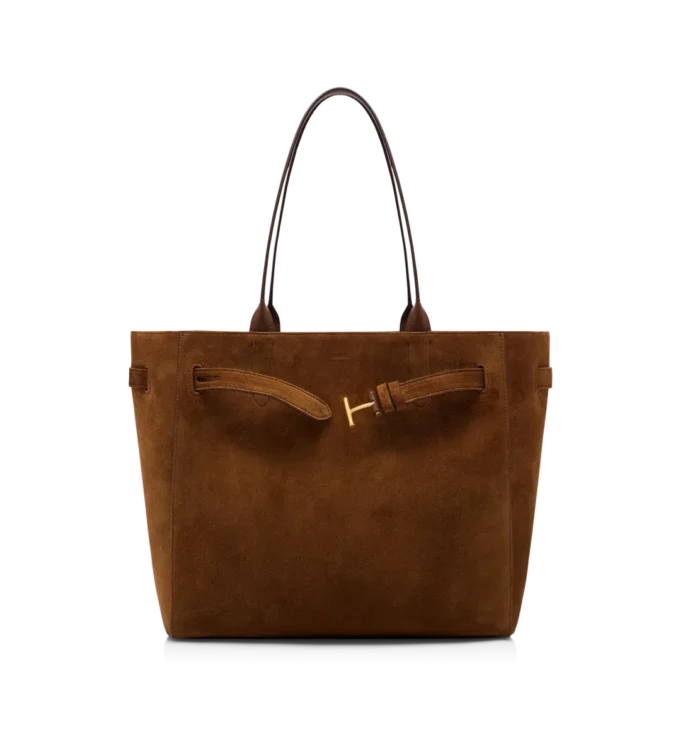Sac cabas moyen Audrey en cuir suédé Sac cabas moyen Audrey en cuir suédé