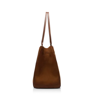 Sac cabas moyen Audrey en cuir suédé