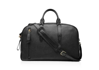 Sac de bowling Buckley en cuir grainé